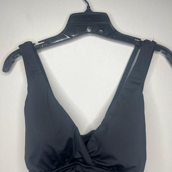 NWT La Blanca Tummy Control Multi Strap Cross-Back One-Piece Swimsuit Size 16 - Picture 4 of 14